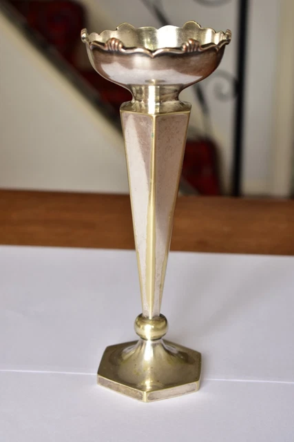 Vintage Epns Silver Plated Vase