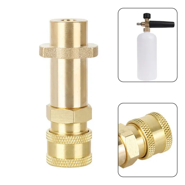 New Car Wash Pressure Washer Adapter Replacement For Snow Foam Lance Spray Jet