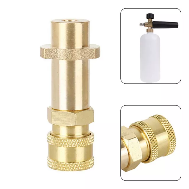 New Car Wash Pressure Washer Adapter Replacement For Snow Foam Lance Spray Jet