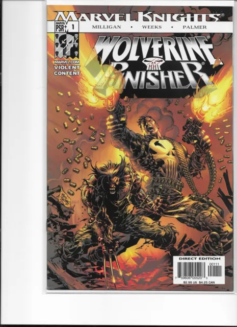 Wolverine Punisher MARVEL KNIGHTS 1-5 w/ 2 EXTRA books High Grade Set