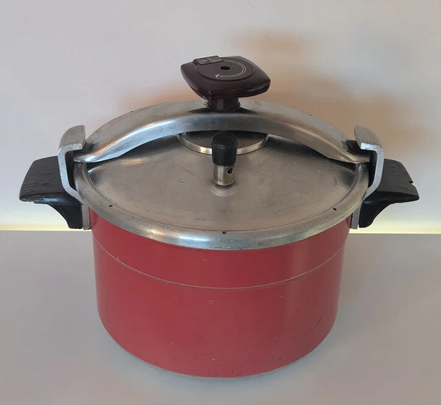 Cocotte Minute SEB Vintage Orange – 8 Litres – Compatible Gaz