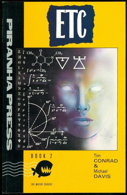 ETC Book 2 of 5, Tim Concord & Michael Davis, Piranha Press Graphic Novel 1989