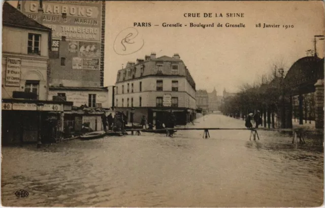 CPA PARIS 15e - Grenelle - Boulevard de Grenelle (63715)