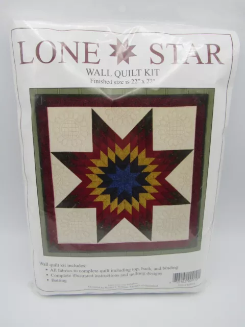 Lone Star Wall Quilt Kit by Rachel T. Pellman New Complete Kit Primitive Country