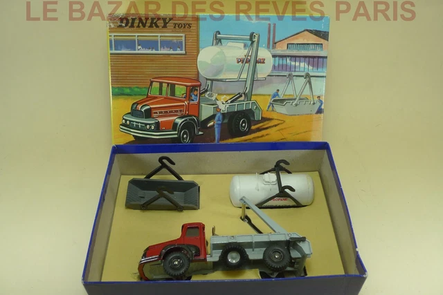 DINKY TOYS FRANCE. UNIC Multibenne et citerne PRIMAGAZ. Ref