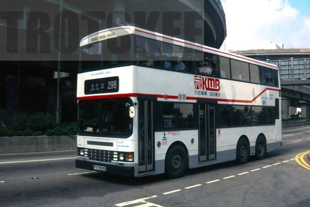 35MM SLIDE HONG KONG KMB Kowloon Motor Bus FV7835 1995 Original £4.99 ...