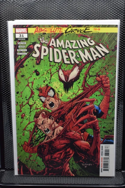 Amazing Spider-Man #31 LGY #832 Marvel 2019 Absolute Carnage Tie-In Spencer 9.0