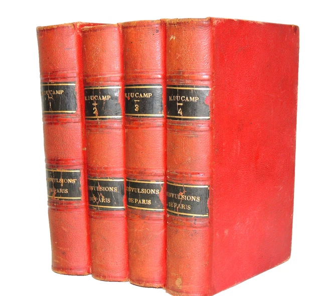 DU CAMP, MAXIME. Les Convulsions de Paris. 1905-10 EUR 100,00