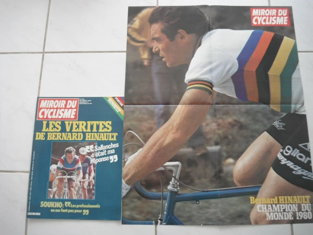 MIROIR DU CYCLISME N°233 De 1977 - Poster Bernard Hinault Et Raymond Delisle