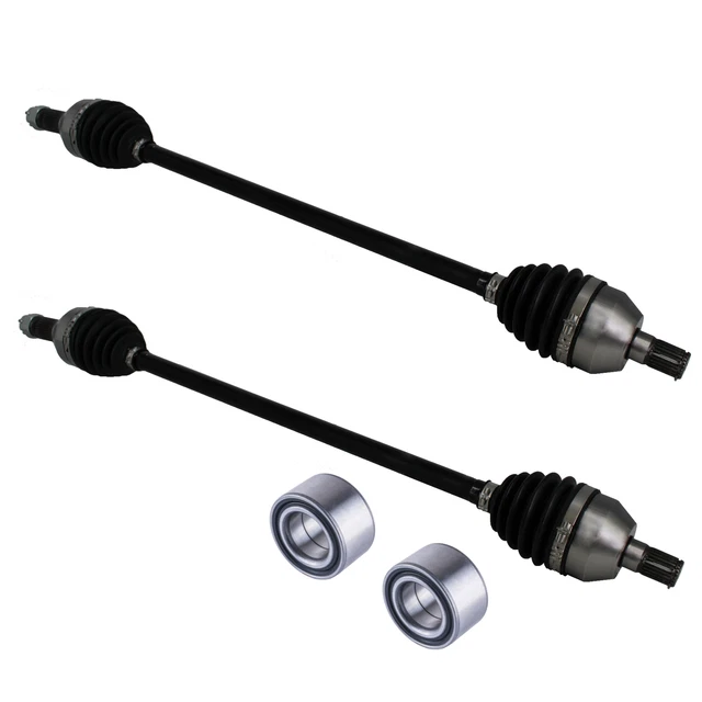CAN AM FRONT cv axles & wheel bearings set for Maverick X3 Turbo 64