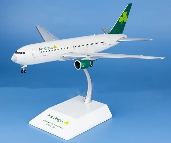 1:200 24CM JC Wings Aer Lingus BOEING 767-200ER Airplane Diecast Aircraft Model