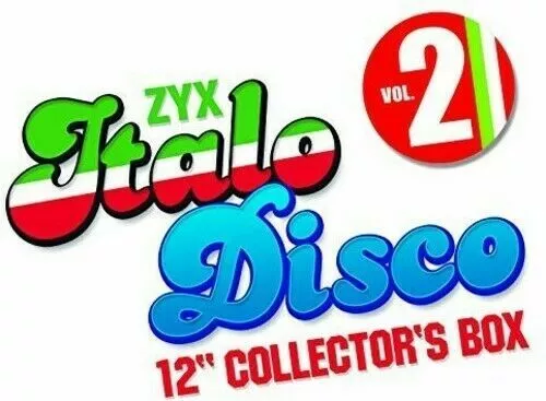 CD Italo Disco 12 Inch Collectors Box 2 von Various Artists  10CDs