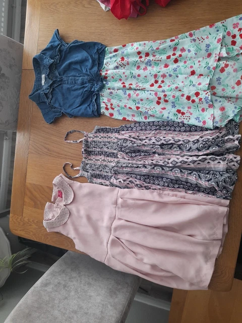 Girls Dresses Bundle Age 6. Next, Bluezoo, Matalan