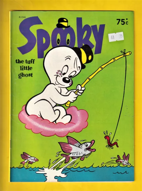 Spooky the tuff little ghost (R1544) - vintage comic book