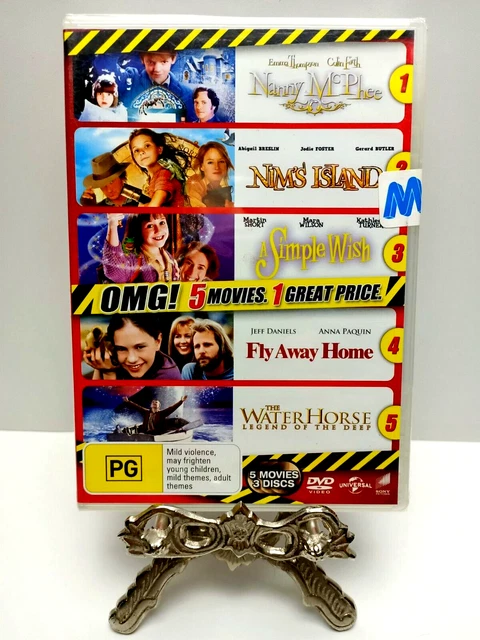 DVD MOVIE Pack Nanny McPhee Nim's Island +++ New Sealed