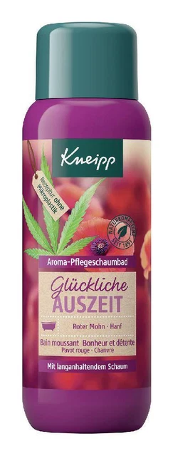 27,63EUR/1l Kneipp baño de espuma feliz descanso 400ml
