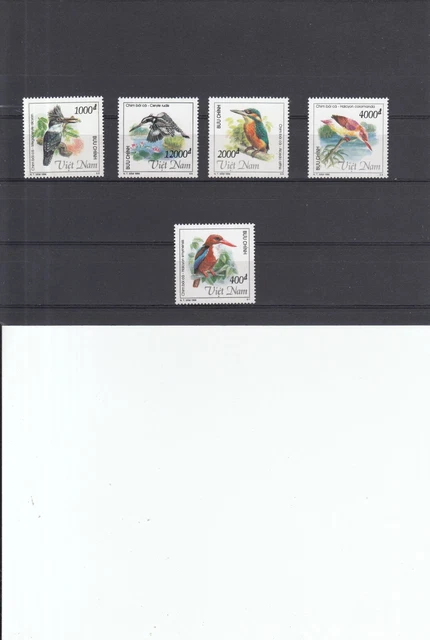 Vietnam 1996 Satz  2767-71 postfr  Vögel    Warenkorb benutzen