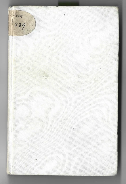 WIENER K.K. UNIVERSITÄT Taschenbuch für das Jahr 1839 266 Seiten Seiden-Einband