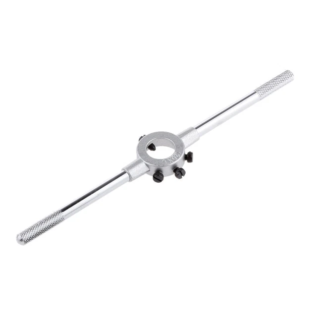 Die Stock Holder Thread Tap Wrench Round Handle  20mm L 190mm