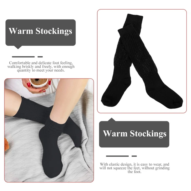 Men Dress Socks Uniform Socks Stockings Cable Knit Socks Cotton Socks 2