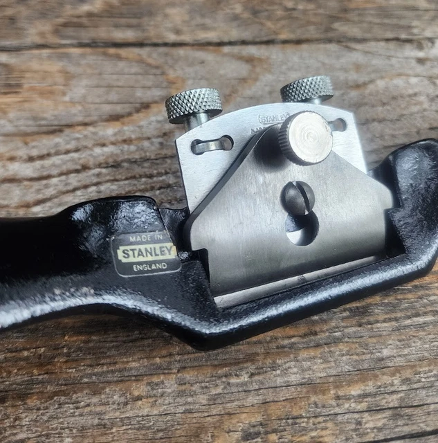 Vintage Stanley No. 151 Spokeshave - Woodworking Adjustable Spokeshave England 3