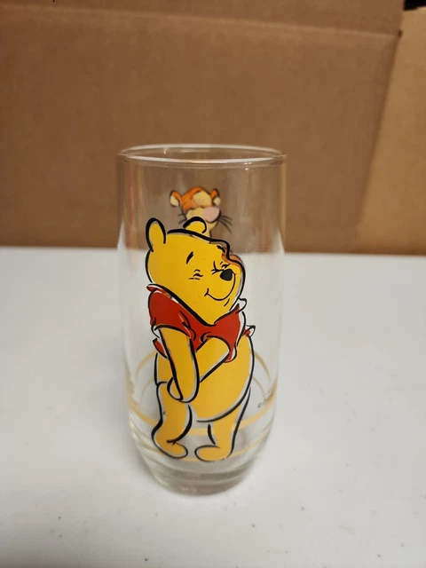E4 Vintage Winnie the Pooh and Friends Drinking Glass Sears 1970s Walt Disney#22
