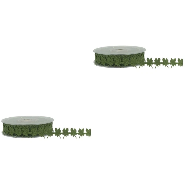 2 Rollen von 15 Yard Weihnachtsband Kreative Hängende Seil Dekor Girlande