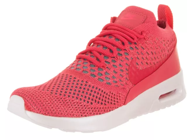 New Nike Women's Air Max Thea Ultra Flyknit Shoes (881175-603)  Geranium