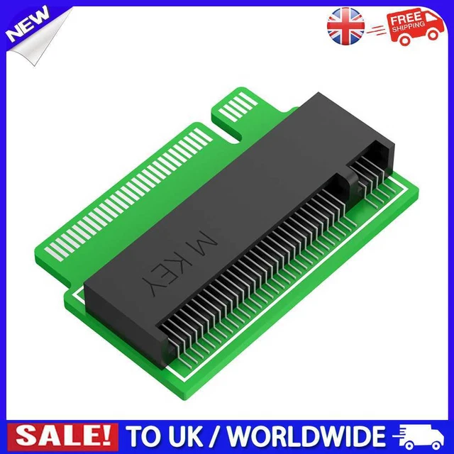 Nvme Pcie Cuifati Scheda Adattatore SSD M.2, Adattatore A/E 2230 Chiave M.2 Con Telaio Di Supporto In Plastica, Scheda Convertitore, Supporta SSD Nvme Tipo 2280 Pcie To Nvme