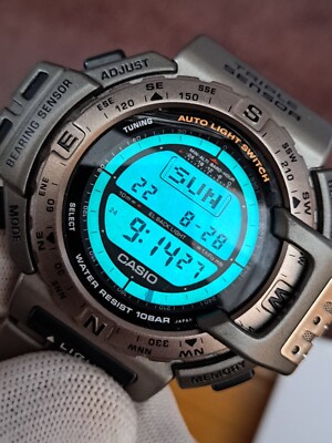 casio triple sensor titanium