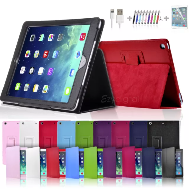 New Premium Smart Wake up Flip Leather Case Cover for Apple New iPad 9.7" 2018