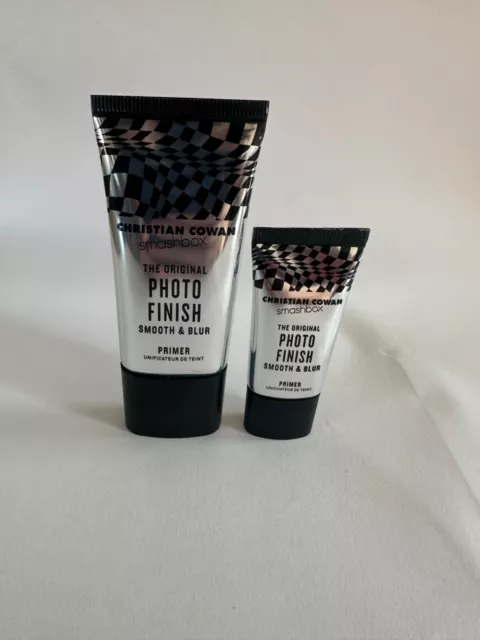 2 x Smashbox The Original Photo Finish Smooth & Blur Primer - 30 ml and 10 ml