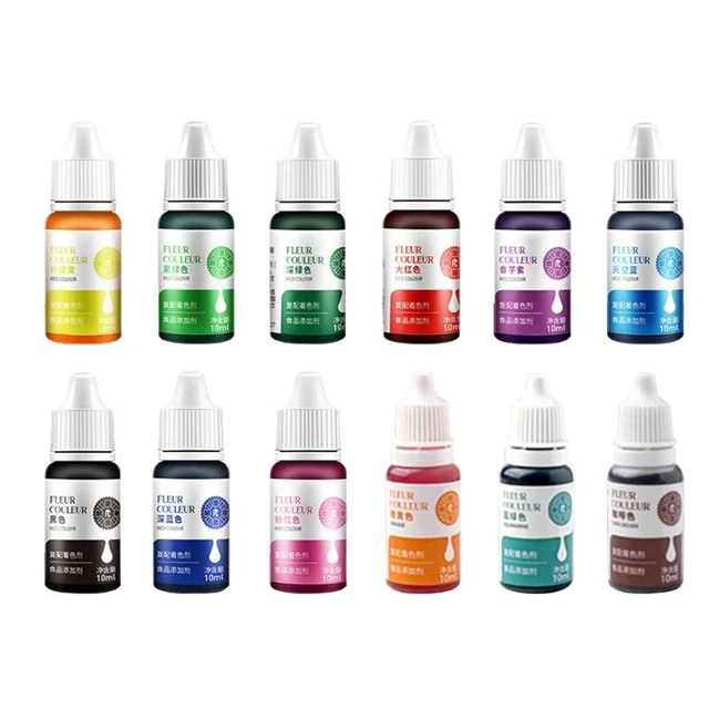 1Set Variety Color Food Coloring Cake Pastries Cookie DIY Craft Pigment