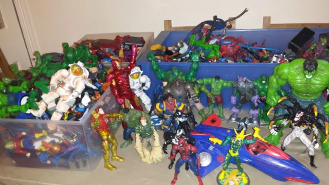 Loads Of Marvel Iron Man Hulk Spiderman Superman Fantastic Choose Your Figure