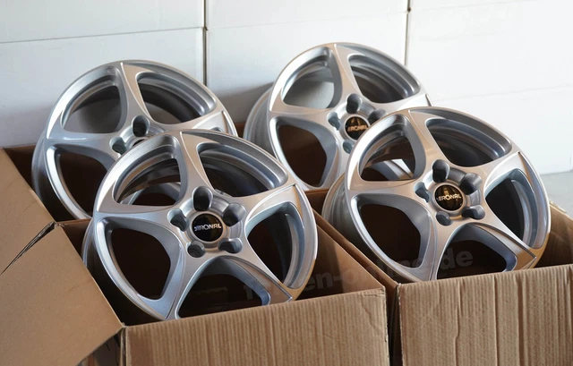 Ronal R53 Felgen RONAL R53 SILBER 4 Felgen 17 Zoll für VW T7 Multivan mit ABE ...