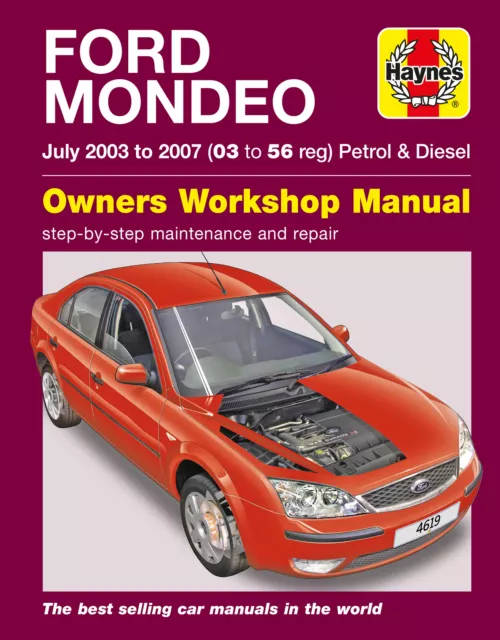 Ford Mondeo Petrol & Diesel (July 03 - 07) Haynes Repair Manual (Paperback)