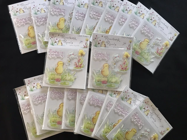 Joblot / Wholesale / Bundle - Helz Cuppleditch Riverbank Revels stamp set x20