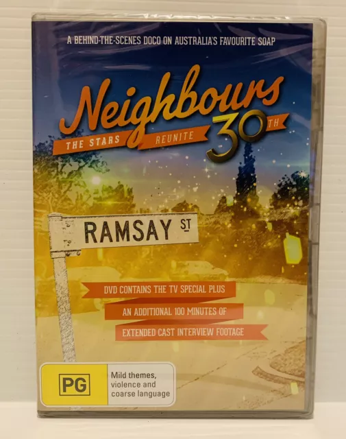 Neighbours The Stars Reunite 30th (Region 4 DVD) New/Sealed