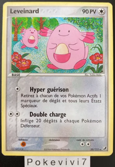 Carte Pokemon LEVEINARD 20/115 Rare Bloc EX Forces Cachées FR OCCASION