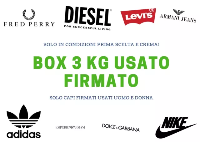 Box Stock Lotto 20 Pezzi Abbigliamento Usato Firmato Uomo / Donna Vintage