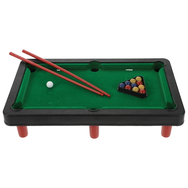Lot De 16 Mini Boules De Billard – 38 Mm – Résine Polyester – Portable – Pour Salle De Jeux, Bar, Enfants