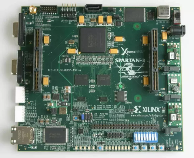 XILINX FPGA Development Kit XtremeDSP Spartan-3A DSP HW-SD1800A-DSP-UNI-G Board
