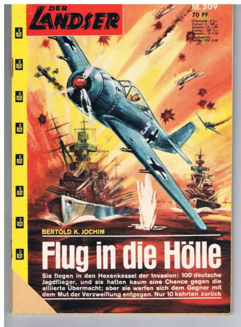 Pabel Verlag - Der Landser - Band 309 - Flug in die Hölle -M0739