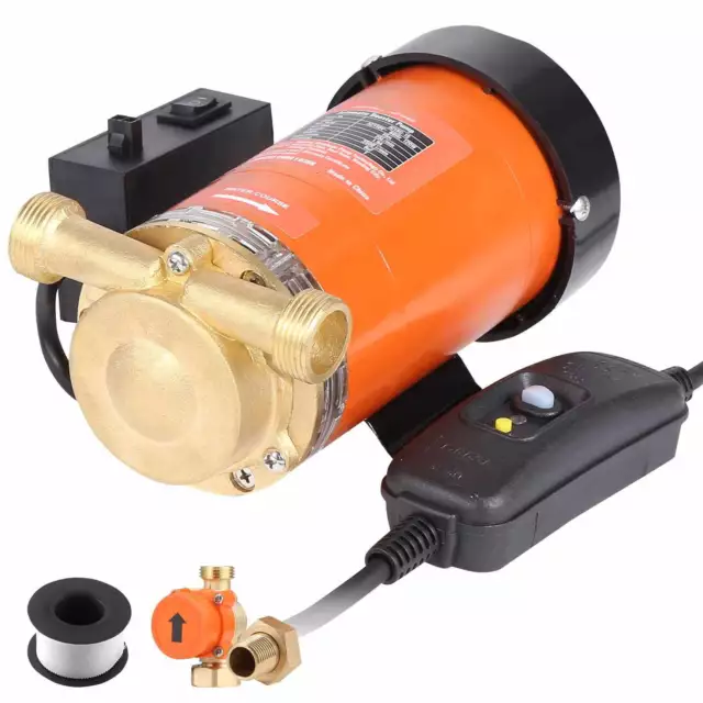 120W AUTOMATIC HOME Water Pressure Booster Pump 110V 396 GPH