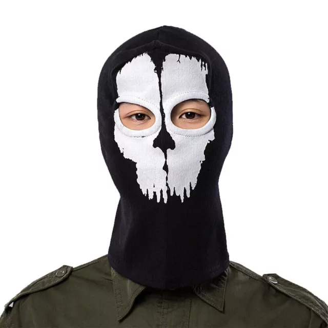 Ghost Skull Christmas Costume Balaclava Skeleton Full Face Mask CS Games Cosplay 2