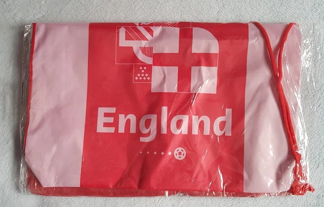 FIFA WORLD CUP Qatar 2022 England Drawstring Bag Gym/Shoe Sackpack