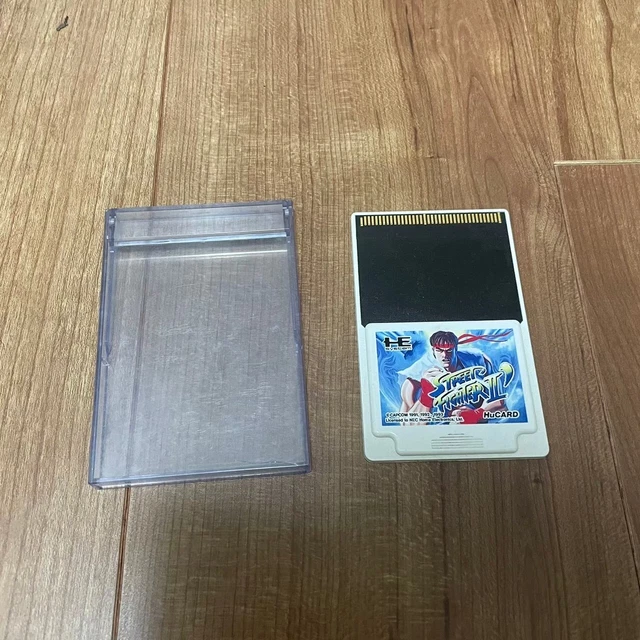 Street Fighter II' Dash - HuCard For NEC PC Engine (Japan Version, Tested Working)