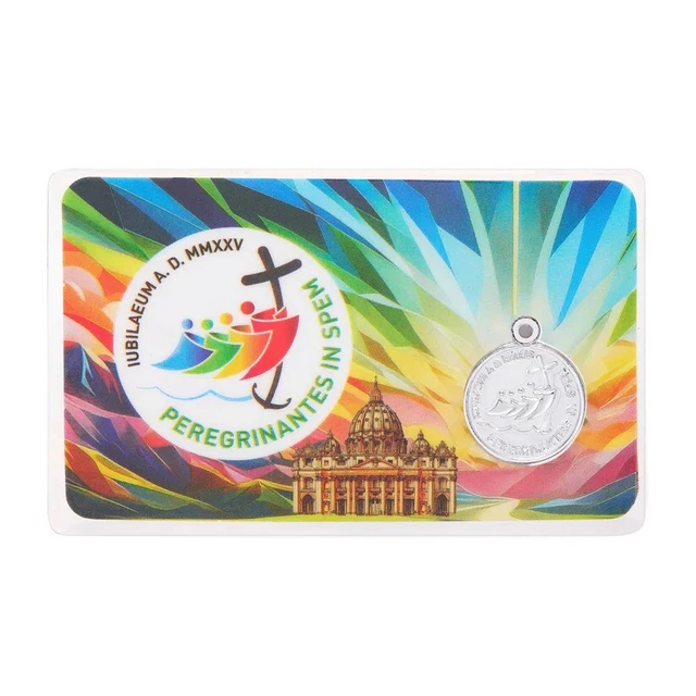 PICTORIAL LEAD TEMPLATE Jubilee 2025 - Prayer Card Pocket-Size - Holy £ ...