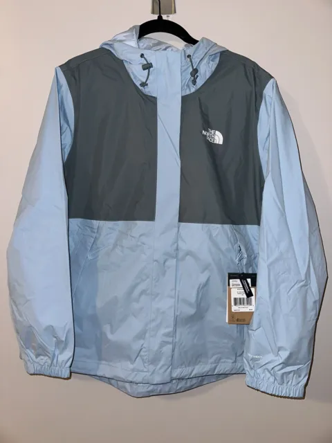 The North Face Women’s Plus Antora Jacket Rain Wind Blue Sz 2XL NWT