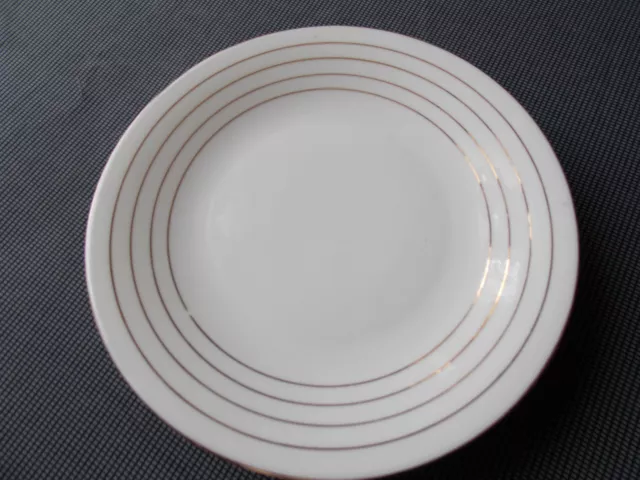 Porcelain Vierzon Marc Larcheveque Dish Of Service Pedestal Decor Lines Gilded